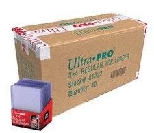 Sealed Case 40 Packs Ultra PRO