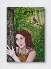 Hand Painted Painting With