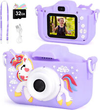 Macchina Fotografica Videocamera per Bambini 1080P HD 8MP Scheda 32GB 400 MAH