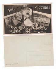     ITALIA  POZZUOLI   RARA  CARTOLINA  DA  CATALOGARE  ANNI  40 ?