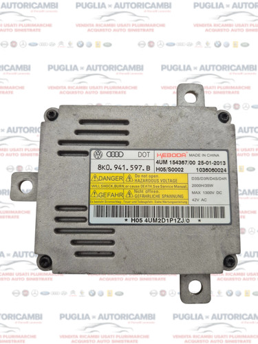 Centralina faro bixenon audi - faro,