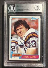 1981 Topps - Ron Yary #402 -