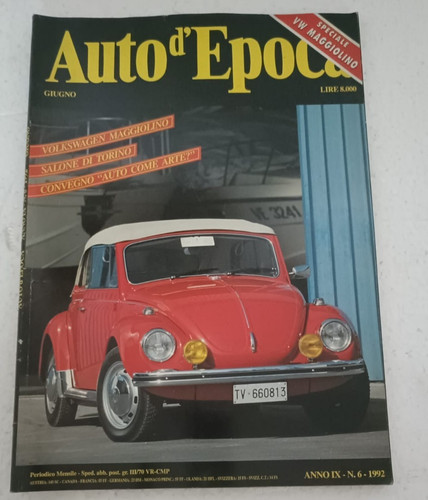 Auto epoca 1992 speciale - auto, 6