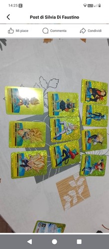 Lamincards dragon ball - lamincards,