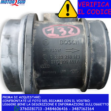 Debimetro Bosch per Audi R8/A8 5.2 V6 cod: 0280218143