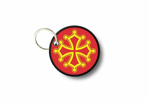 Porte chiavi ricamato patch - porte,