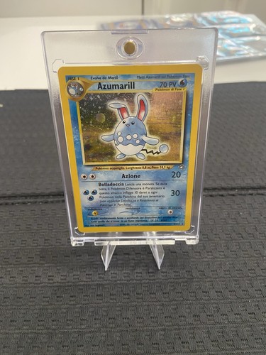 Pokemon azumarill rara holo - pokemon,