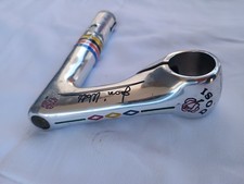 80s Vintage Attacco Manubrio 3t Panto Dosi Futura Silver Stem 95mm