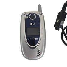 LG VX5200 Silver Verizon Flip