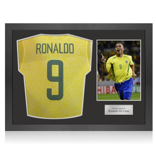 Maglia del brasile - del, autografata