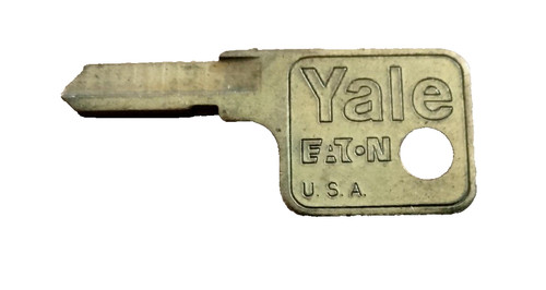 Yale chiave ottone - yale, 1/2"