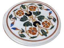 Piano tavolo angolare in marmo