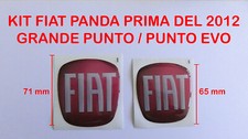KIT ADESIVO RESINATO LOGO FIAT