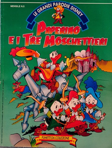 Paperino tre moschettieri - paperino, i