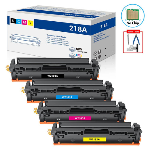 4pack bcym w2180a color - 4pack, toner