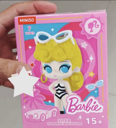 Miniso barbie pink power - pink,