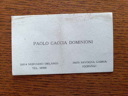 Paolo caccia dominioni - paolo,