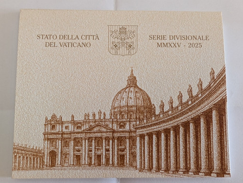 Divisionale 2025 vaticano fdc - 2025,