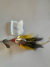 Tony Accetta Cucchiaio Vintage Pet Esca da Pesca Fiume Diavolo