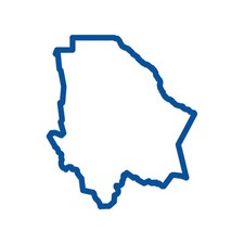 Chihuahua State Shaped Sticker