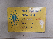 TARGA INSEGNA - GOLF MARGARA -