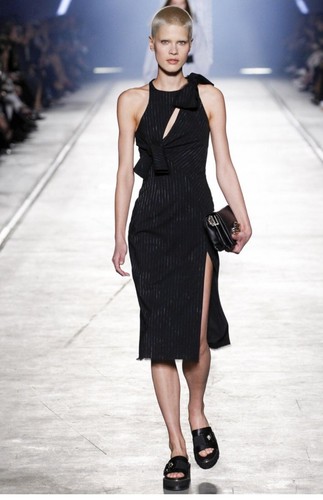 Maxi abito lana versace - maxi,