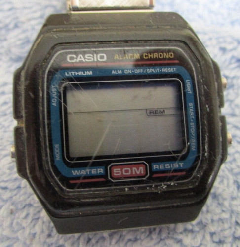 Casio alarm chrono water - casio, 50