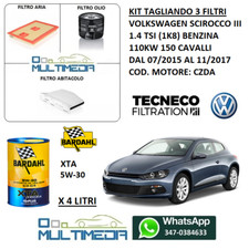 TAGLIANDO 3 FILTRI OLIO