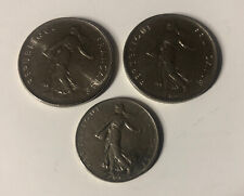 Set 3 Pezzi Francia 5 Franchi