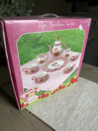 Set tè vintage fragola - set,