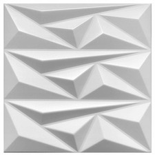 Pannelli 3D in Polistirolo per Pareti e Soffitto 50x50 cm TOPAZ Design Moderno