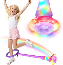 Swing Wheel Con Ruota Luminosa, Anello Lampeggiante per Bambini, Trottola Lampeg