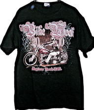 T-shirt Daytona Beach Bike Week 2010 biker double face uomo taglia M importazione USA