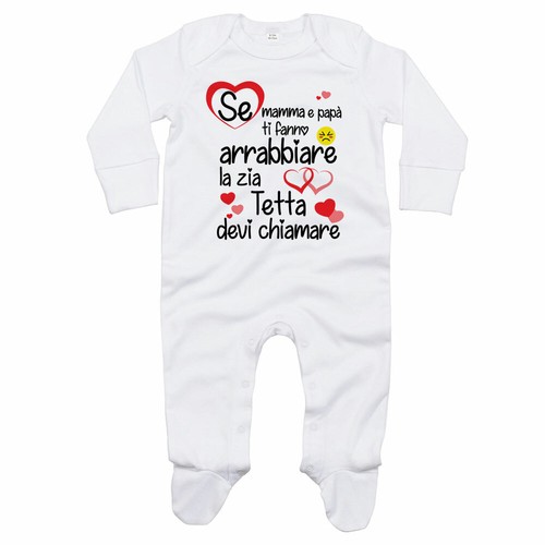 Tutina neonato personalizzata