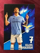 Autografo FELIPE ANDERSON-Lazio Roma 21/22-NS BRASILE-Ex-West Ham/FC Santos-AK