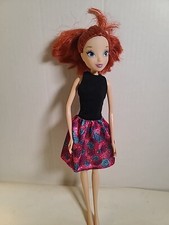 2012 Viacom & Rainbow Winx Club Fashion Fairy Doll capelli rossi trucco occhi scintillanti