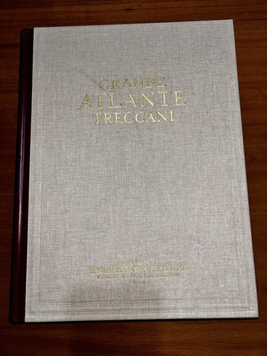 133 grande atlante treccani - grande,