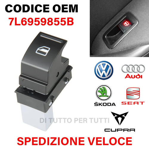 Pulsante alzacristalli - pulsante,