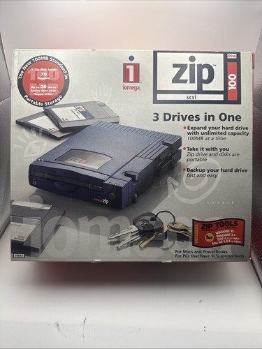 Unità esterna iomega zip - unità,