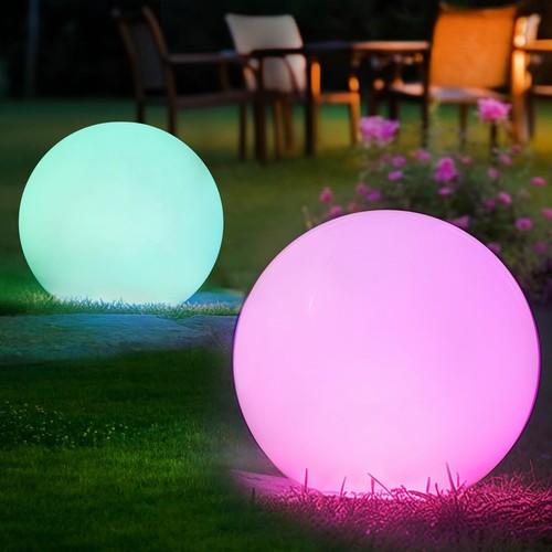 2pcs rgb lampada sfera - 2pcs,