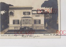 ROMA FOTOCARTOLINA VILLINO AMELUNG FPV 1904 SUPER