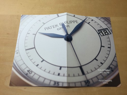 Booklet patek philippe new - patek,