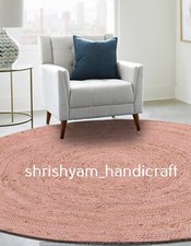 Tappeto rotondo 100% iuta