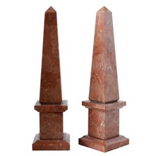 Classic Red Marble Obelisk