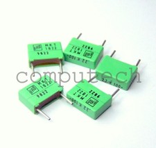 5 pezzi Condensatore Poliestere Metallizzato 220nF 100V ROEDERSTEIN MKT 0,22uF