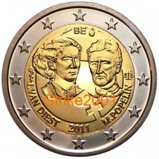 Euro commemorativo belgio - 2,