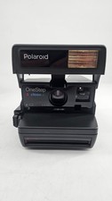 Polaroid One Step Close Up fotocamera pellicola istantanea 600 con tracolla borsa pellicola vintage testata