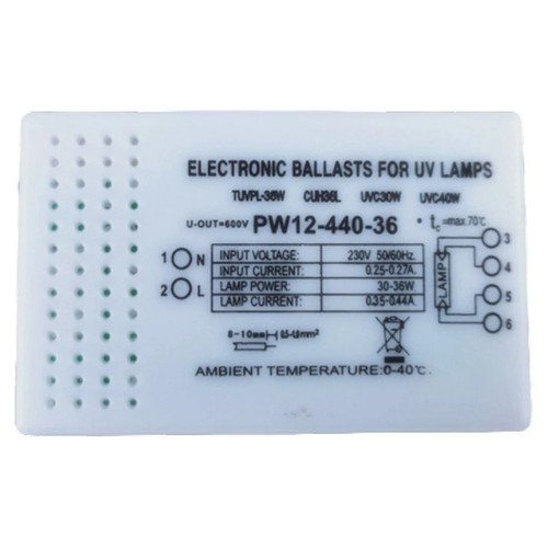Reattori elettronici 36w - reattori,