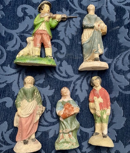 Lotto antiche statuine presepe