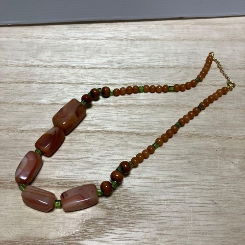 Collana pietra naturale - collana, agata